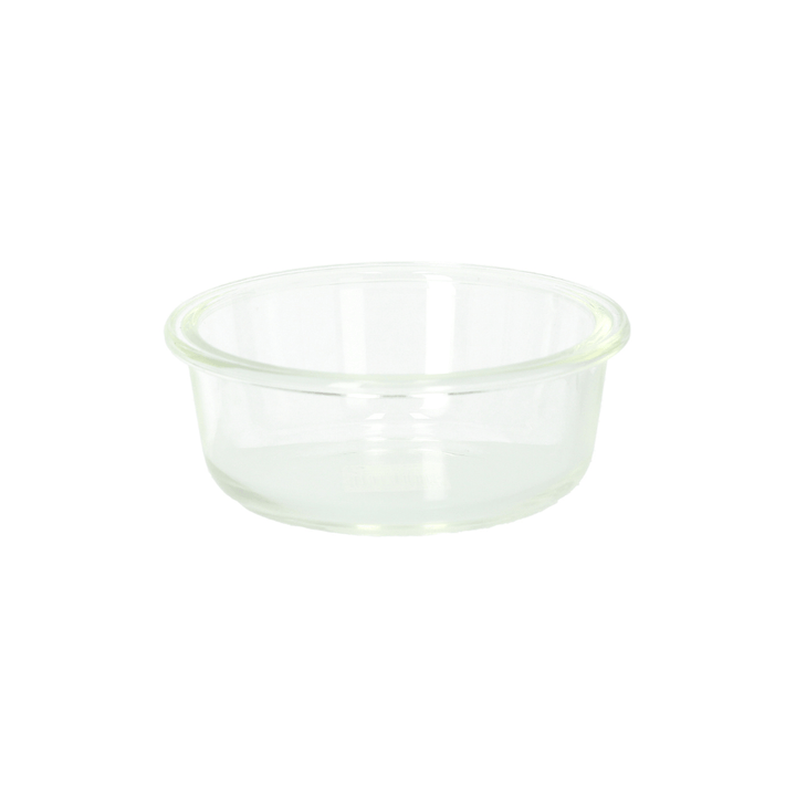 High - quality glass construction Round Glass Airtight Container 400ML - Souk Al RasKitchen Accessories