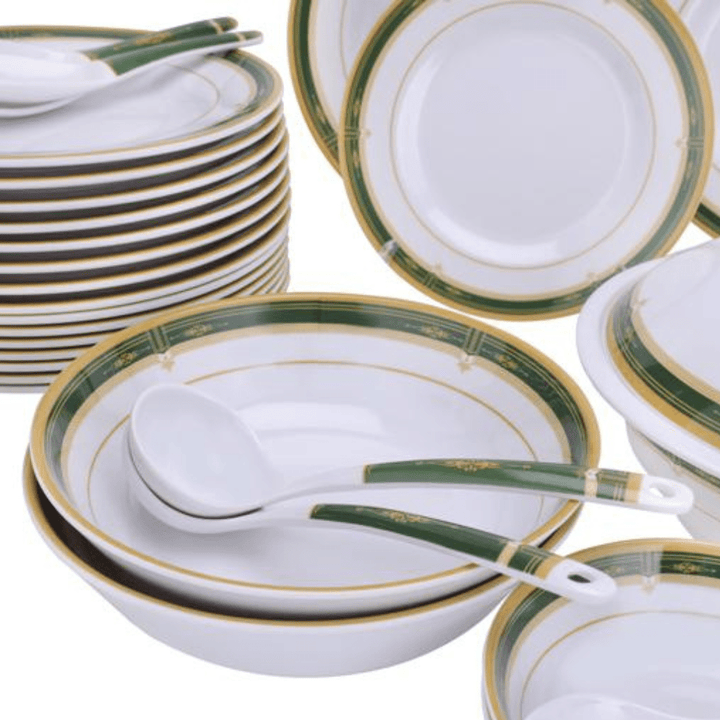 Imperial Melamine Ware Dinner Set 54PCS - Dine in Style - Souk Al RasDinnerware Sets