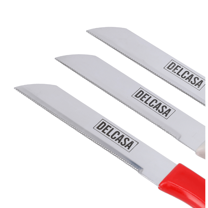 Kitchen Paring Knife Set Ultra Sharp Stainless 3PCS - Souk Al RasCutlery & Flatware