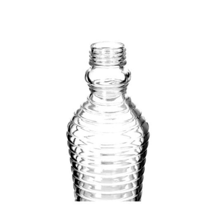 Lead - Free Portable Glass Water Bottle with a water proof Cap 1Litre - Souk Al RasDrinkware