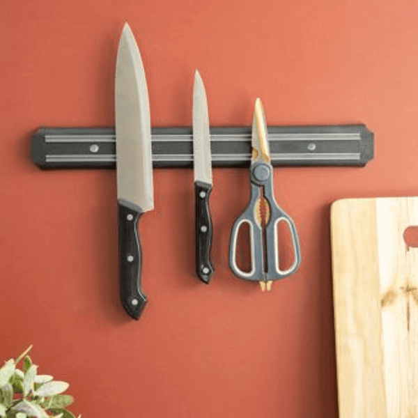 Magnetic Knife Holder - Wall - Mounted Knife Rack - Souk Al RasKitchen Accessories