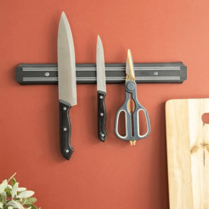 Magnetic Knife Holder - Wall - Mounted Knife Rack - Souk Al RasKitchen Accessories