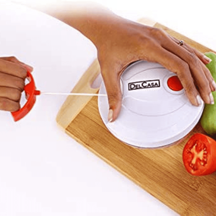 Manual Vegetable Chopper | Hand - Crank Operation | Precise Control for Effortless Chopping - Souk Al RasKitchen Tools & Utensils