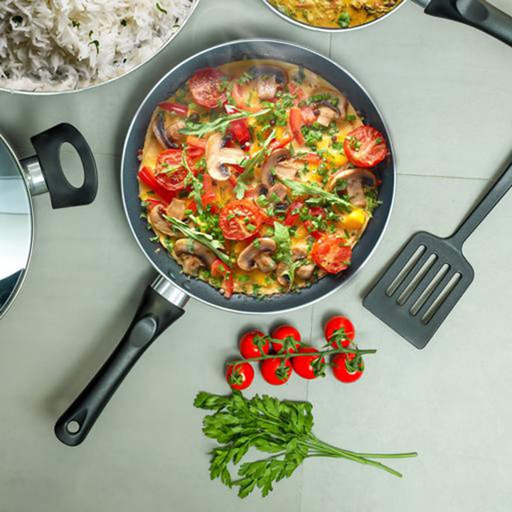 Marble Non - Stick Cookware Set 8pc - Souk Al RasKitchen & Dining