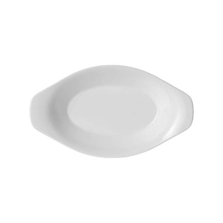 Melamine Eared Oval Tray, Dishwasher Safe, Ideal for Serving 23cm - Souk Al RasBowls