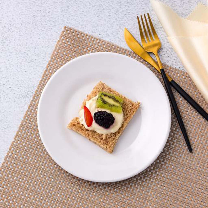 Melamine Side Plate - Durable, Chip - Resistant, Dishwasher Safe 20cm - Souk Al RasSERVEWARE