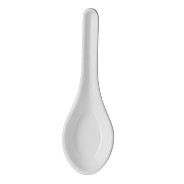 Melamine Soup Spoon with Grip Handle and Hanging Loop for easy storage, professional quality - Souk Al RasDinnerware