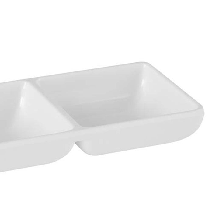 Melamine Tripple Sauce Bowl 23cm - Souk Al RasServeWARE
