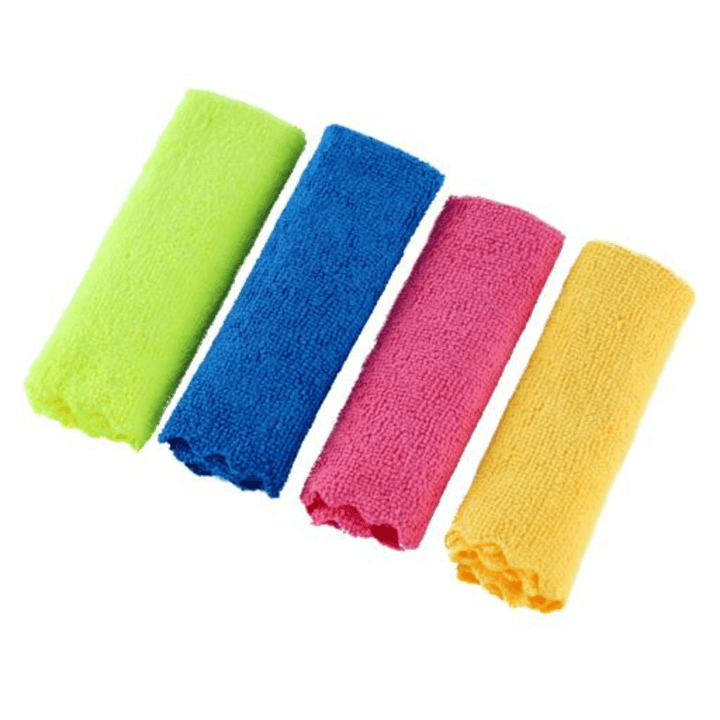 Microfiber Cloth Set, High - Quality 4Pcs - Souk Al RasTable Linens