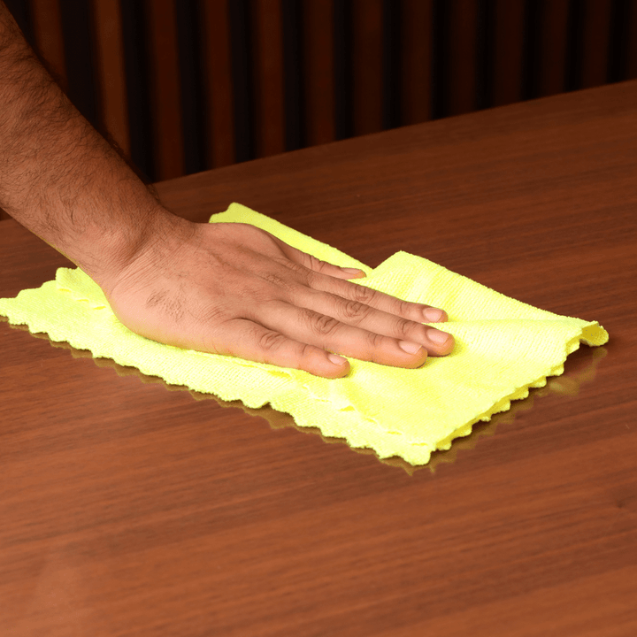 Microfiber Cloth Set, High - Quality Cleaning Cloths 5Pcs 30x35CM - Souk Al RasTable Linens