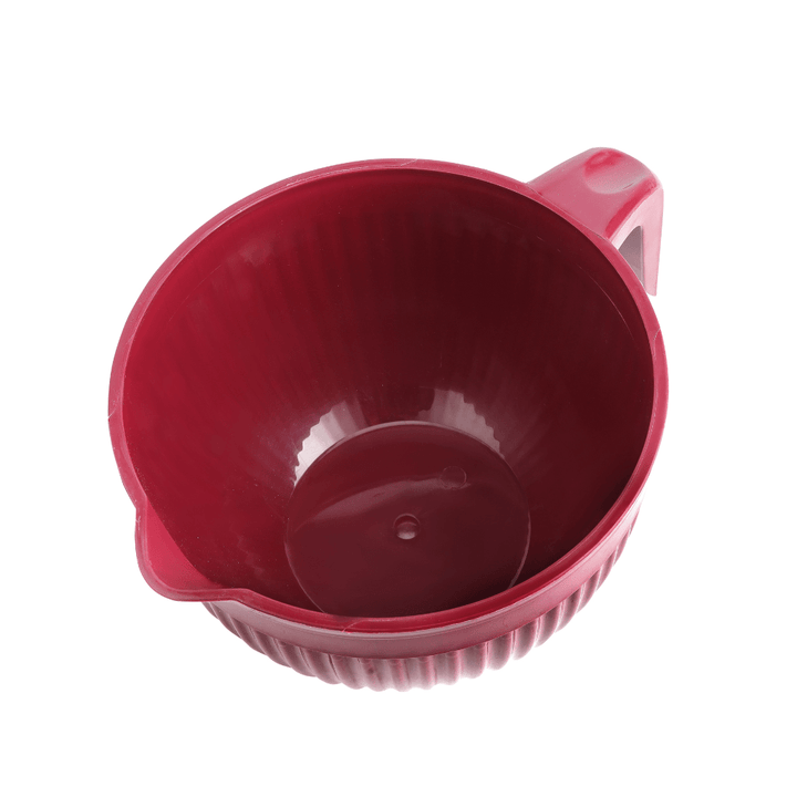 Mixing Bowl with Handle, Premium - Quality Polymer Plastic 3500ML - Souk Al RasServeware