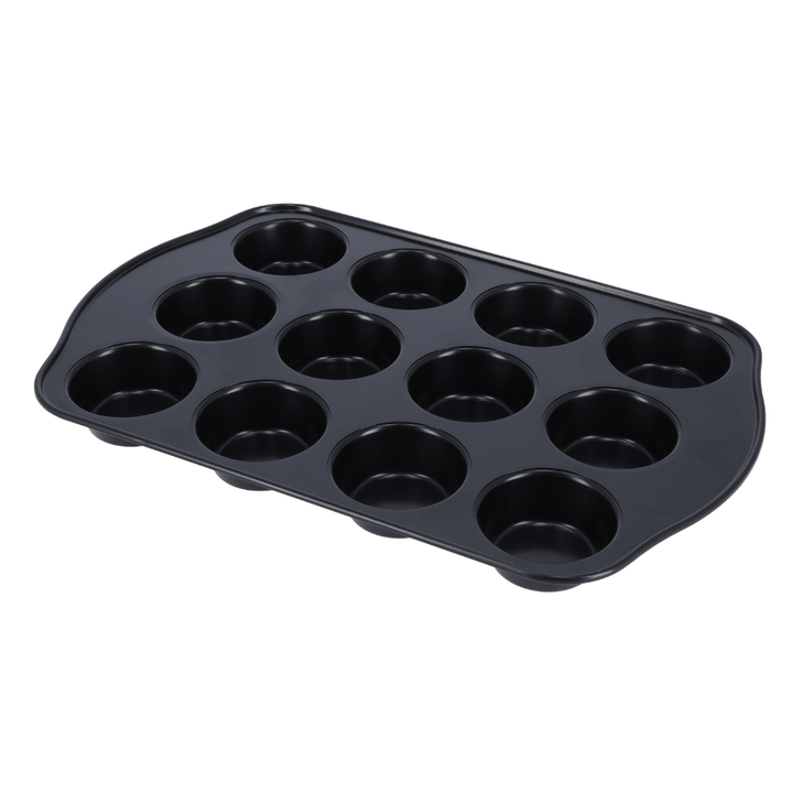 Muffin Pan & Baking Pan Made from Food Grade Material 12 Cups - Souk Al RasBakeware