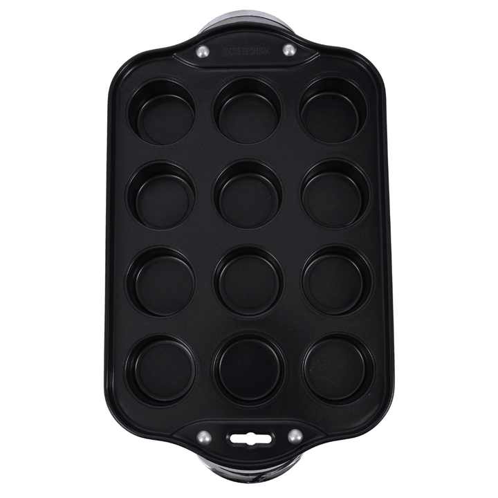 Muffin Pan with Loose Base, Mini Bakeware 12 CUPS - Souk Al RasBakeware