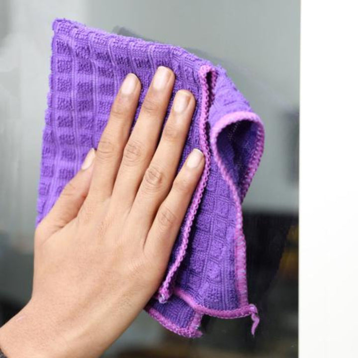 Multi - Purpose Extra Absorbent Microfiber Cleaning Towels - Souk Al RasTable Linens