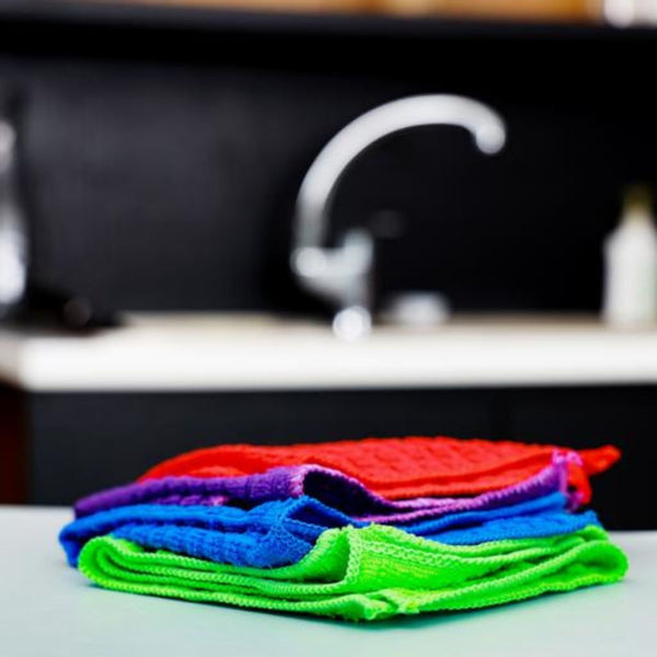 Multi - Purpose Extra Absorbent Microfiber Cleaning Towels - Souk Al RasTable Linens