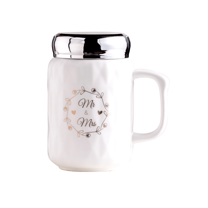 New Bone Travel Mug with Vinyl Cover, 400ML - Souk Al RasDrinkware