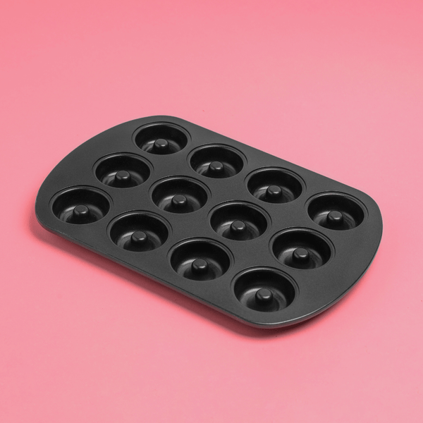 Non - Stick Mini Donut Pan 12 Cavity - Souk Al RasBakeware