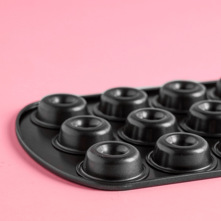 Non - Stick Mini Donut Pan 12 Cavity - Souk Al RasBakeware