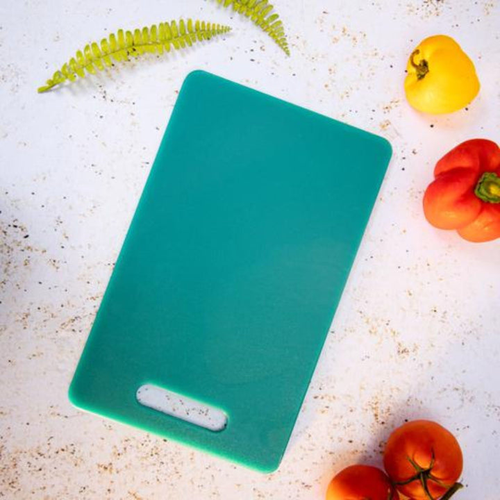 Non - Toxic Plastic Cutting Board with Non - Slip Base for Fruits and Vegetables - Featuring Hanging Hole for Convenient Storage and Dual Usage in the Kitchen - Souk Al RasCutting Boards