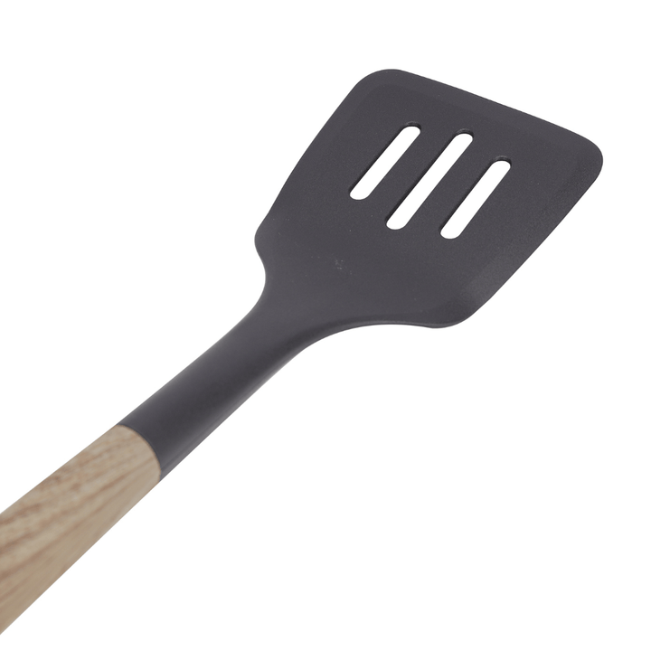 Nylon slotted turner made of premium - quality, Anti - scratch nylon - Souk Al RasCooking Utensils