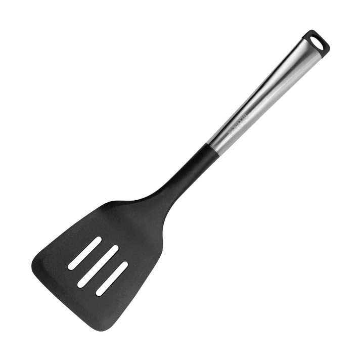 Nylon Slotted Turner with Stainless Steel Handle - Souk Al RasCooking Utensils