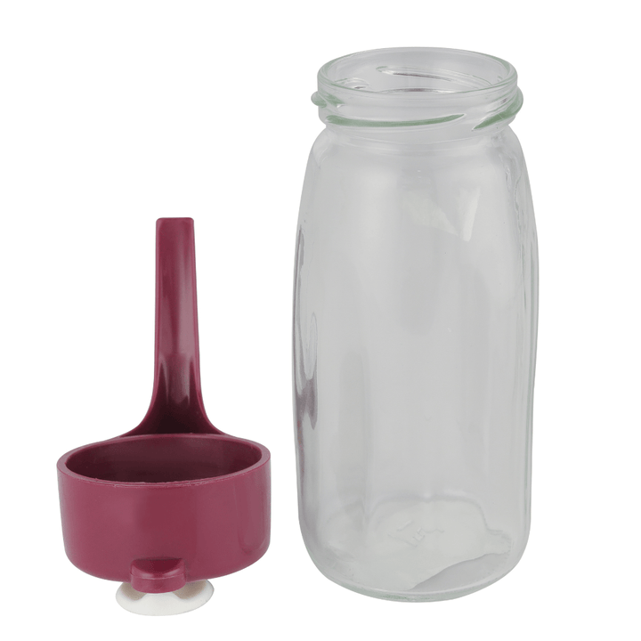 Oil & Vinegar Glass Bottle with Handle 300ML - Souk Al RasKitchen Accessories