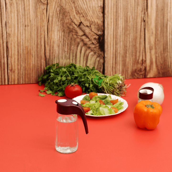 Oil & Vinegar Glass Bottle with Handle 300ML - Souk Al RasKitchen Accessories