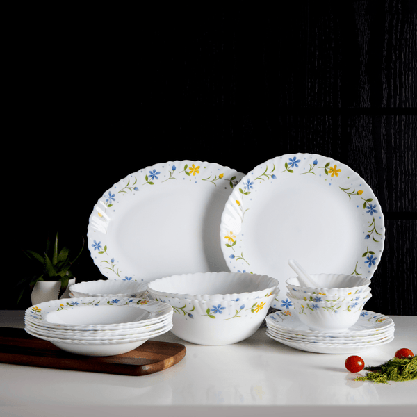 Opalware Dinner Set Lightweight Chip Resistant 33pcs - Souk Al RasDinnerware Sets