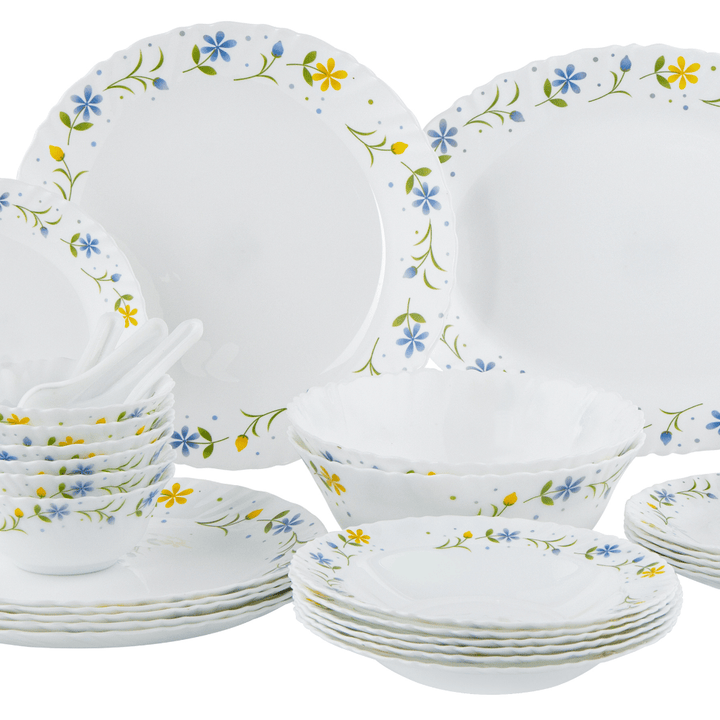 Opalware Dinner Set Lightweight Chip Resistant 33pcs - Souk Al RasDinnerware Sets