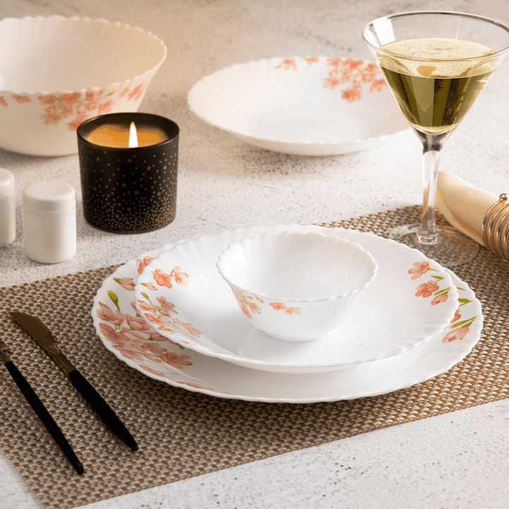 Opalware Dinner Set Lightweight Chip Resistant 42pcs - Souk Al RasDinnerware Sets