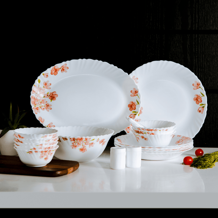 Opalware Dinner Set Lightweight Chip Resistant 42pcs - Souk Al RasDinnerware Sets