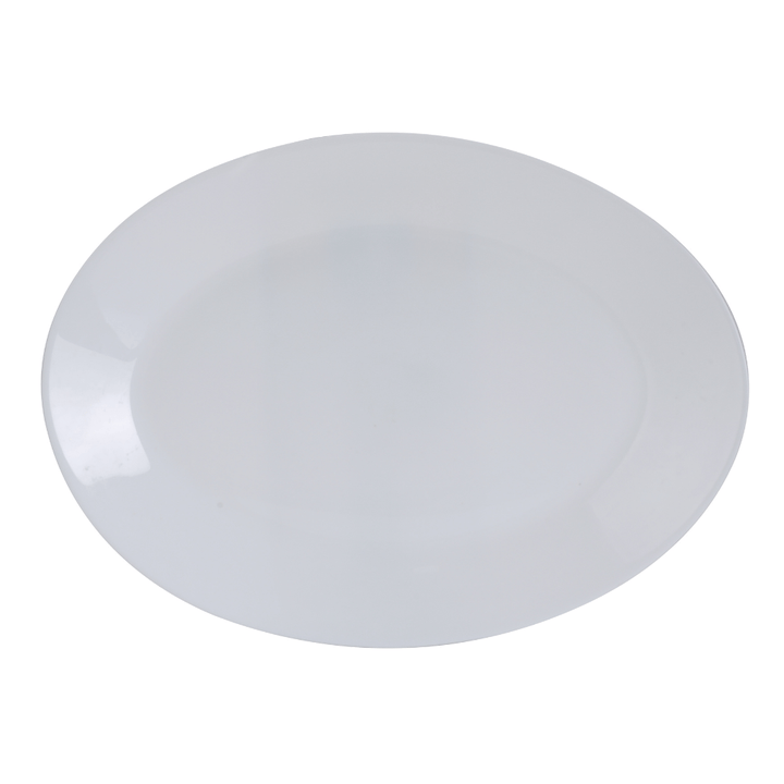 Opalware Ivory Oval Platter 13 INCH - Souk Al RasDinnerware