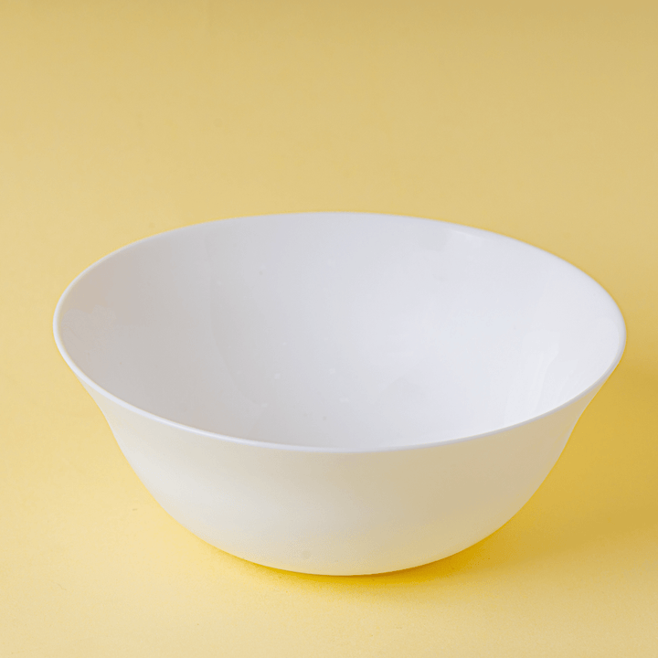 Opalware Ivory Serving Bowl Medium 7.8 INCH 20CM - Souk Al RasDinnerware