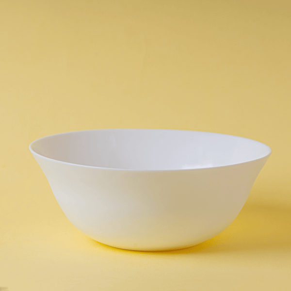 Opalware Ivory Serving Bowl Medium 7.8 INCH 20CM - Souk Al RasDinnerware