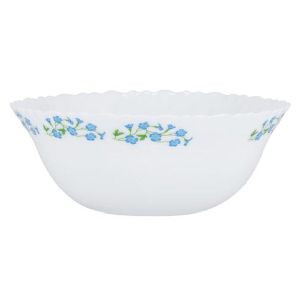 Opalware Round Serving Bowl With Ornamented Design - 20.32cm - Souk Al RasDinnerware