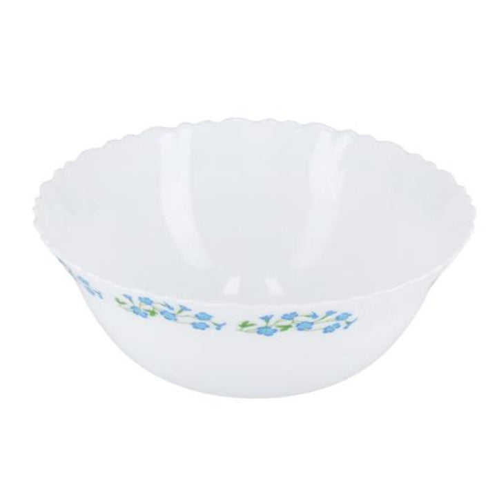 Opalware Round Serving Bowl With Ornamented Design - 20.32cm - Souk Al RasDinnerware