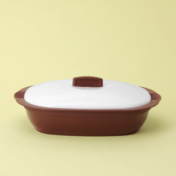 Oval Casserole with Lid, Serving Pot 2000ML - Souk Al RasHot Pot & Casserole