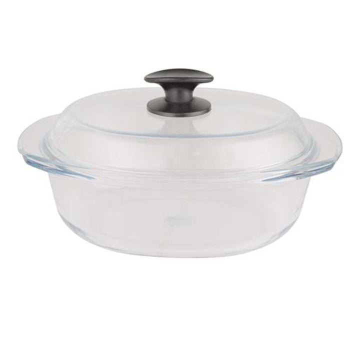 Oval Oven Tray with Lid | 3500ml Non - Stick Baking & Cooking Tray - Souk Al RasBakeware