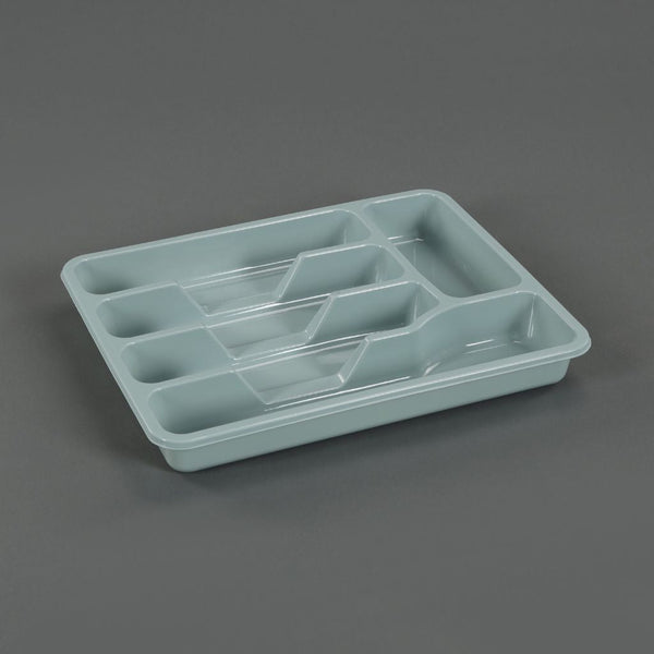 Plastic Cutlery Organizer Medium 33x26x4CM - Souk Al RasKitchen Storage & Organizers