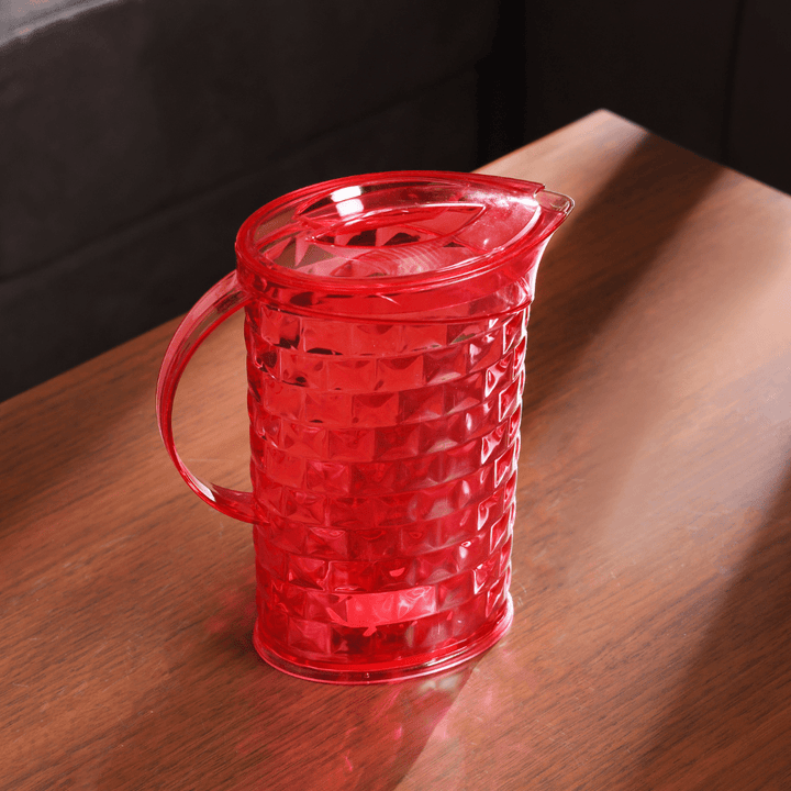 Plastic Transparent Water Jug 2.0L - Souk Al RasWater Bottles