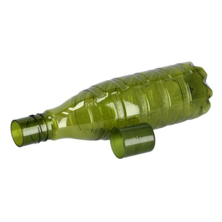 Portable 1L H2O Water Bottle with Cap - Lead - Free, Great for Travel - Souk Al RasDrinkware