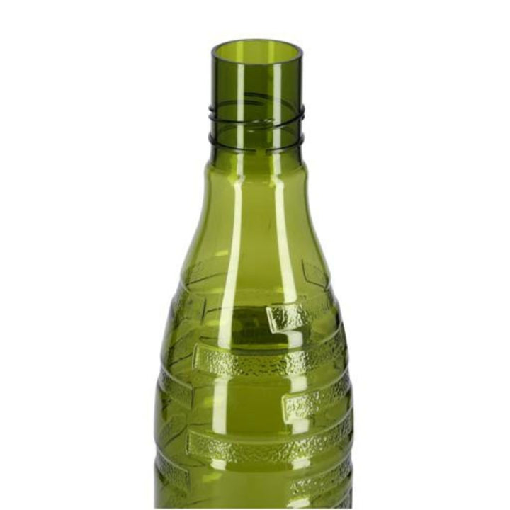 Portable 1L H2O Water Bottle with Cap - Lead - Free, Great for Travel - Souk Al RasDrinkware