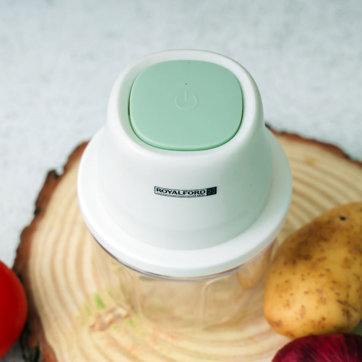 Portable Mini Food Chopper 250mL |One - touch button|1300mAh battery - Souk Al RasCooking Utensils