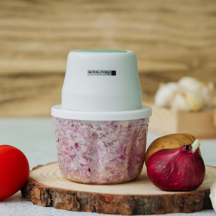 Portable Mini Food Chopper 250mL |One - touch button|1300mAh battery - Souk Al RasCooking Utensils