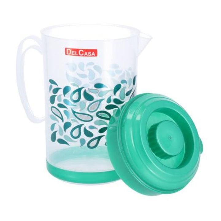Portable Multi - Purpose Water Jug with 4 Glasses - Includes Lid for Picnic, Juice, and More - Souk Al RasDrinkware