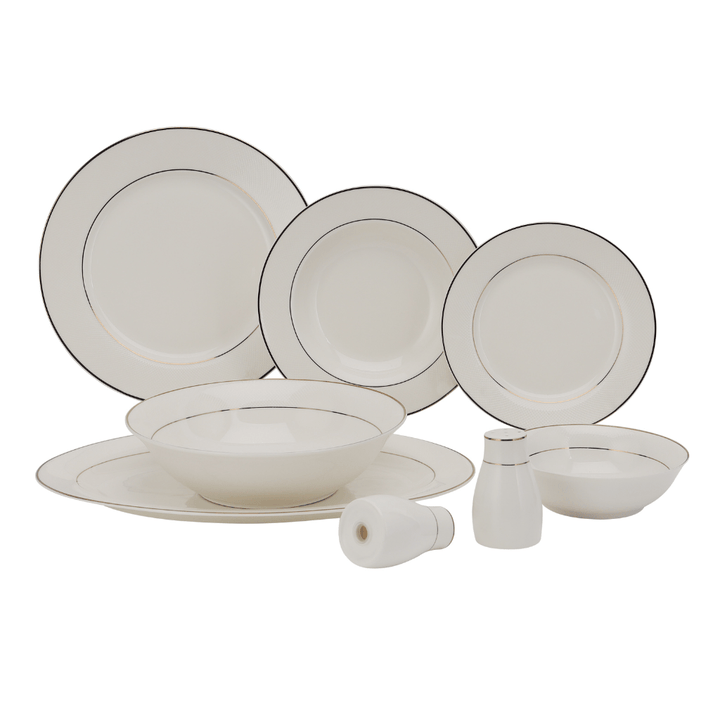 Premium Bone China Dinner Set, 28Pcs - Souk Al RasDinnerware Sets