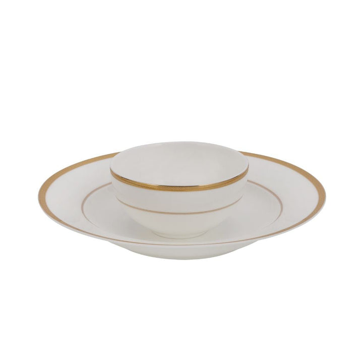 Premium Porcelain Dinner Set 20pcs Set - Souk Al RasPlates & Bowls