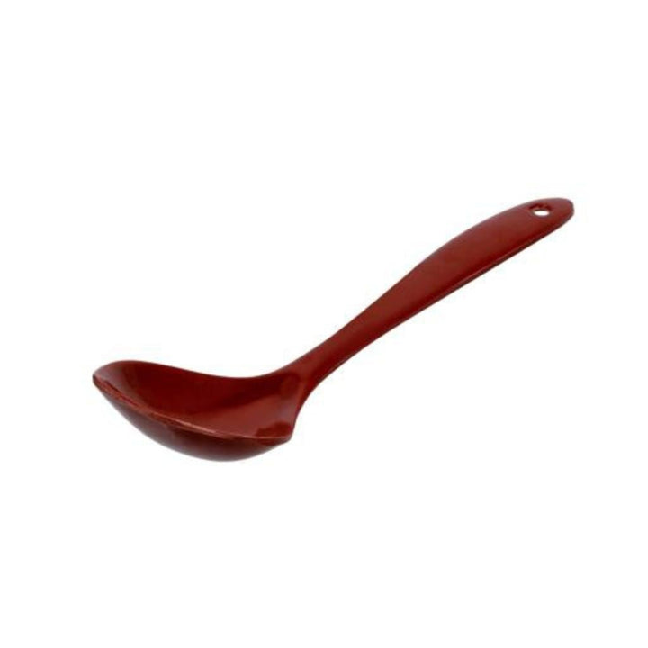 Premium Quality Food Grade Melamine Ladle Spoon with Hanging Loop, BPA Free - Durable, Chip Resistant and Ultra Stylish Design for Kitchen Dining Cutlery/Crockery - Souk Al RasDinnerware