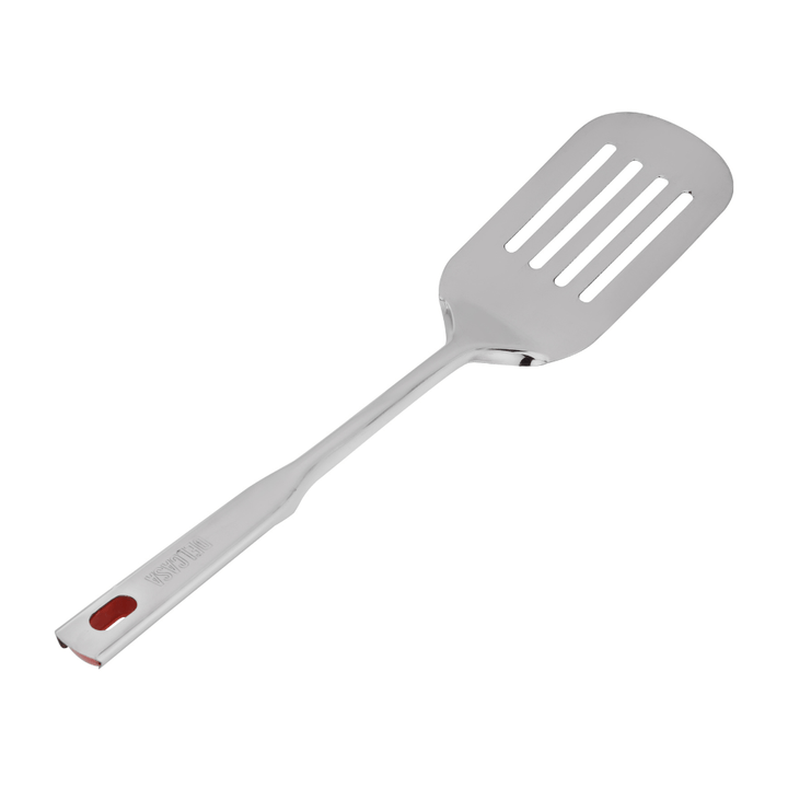 Premium Quality Stainless Steel Slotted Turner, Durable and Stylish - Souk Al RasCooking Utensils