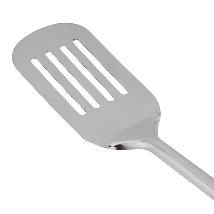 Premium Quality Stainless Steel Slotted Turner, Durable and Stylish - Souk Al RasCooking Utensils